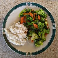 Cashew Broccoli at Luo's Chinese Restaurant in Kanab