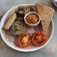 Vegan breakfast   at Barra Farm Shop & Kitchen in Inverurie