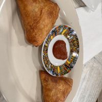 Sambousaa -confirmed with waiter-no butter   at Abay Ethiopian Market and Restaurant in San Diego