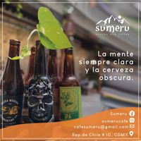 Cervezas artesanales. at Sumeru in Mexico City