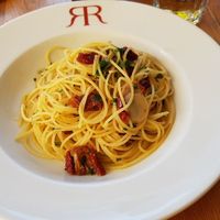 Spaghetti at Riccardo's Italian Restaurant in South West London
