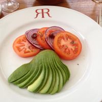 Vegan Caprice Salad 'Riccardo's'  at Riccardo's Italian Restaurant in South West London