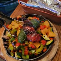 Veggie Fajitas for one at Mama Betty's Tex-Mex y Cantina in Austin