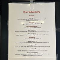   at Desi's Indian Curry in Honolulu