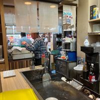 The view from inside. at Hananoki in Osaka