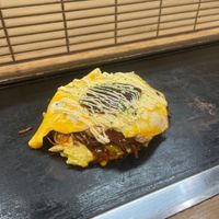 Vegetarian modarayaki. at Hananoki in Osaka