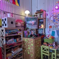 Decor at Dear Potato in Helena