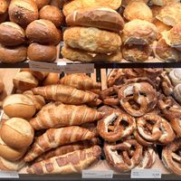 some Baked Goods are vegan and clearly marked  at Bäckerei Konditorei Wolf in Augsburg