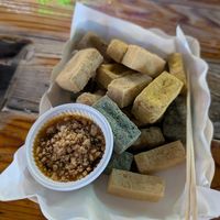 Fried Mixed Tofu at Lana Square  in Chiang Mai