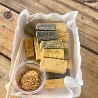 Tofu bites- mixed   at Lanna Square Night Market in Chiang Mai