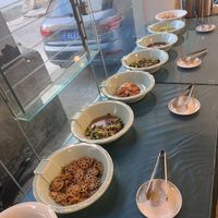 Salats  at Jixiang Vegetarian Restaurant in Lijiang