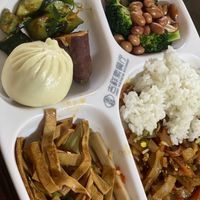 Food day 1   at Jixiang Vegetarian Restaurant in Lijiang