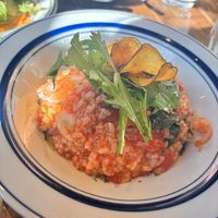 Tomato risotto   at O C Dining in Yokohama