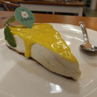 Lemon cheesecake #Veganuary at Vegan Kitchen - 漫步維根  in Tainan