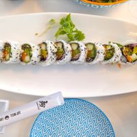 Green Goddess Roll

The menu says Green Godness Roll, one of many typos. It looks to be a temporary menu since it is just a laminated piece of copy paper. at Bangkok Happy Bowl in Key West