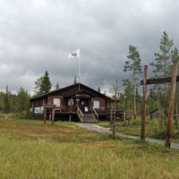 In summer at Kesängin Keidas in Aekaeslompolo