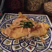 pizza at Los Barbados in Tokyo