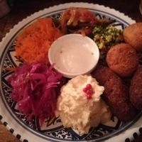 Vegetarian matzah at Los Barbados in Tokyo