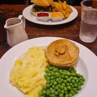 Pie at The Lady Luck in Canterbury