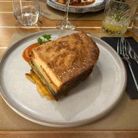 Vegan Moussaka at Stone in Athens