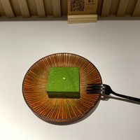 Matcha mousse cake at Towzen - Kuala Lumpur in Kuala Lumpur