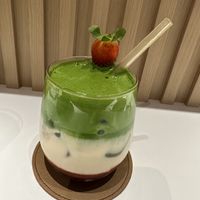 Strawberry  Matcha Latte  at Towzen - Kuala Lumpur in Kuala Lumpur