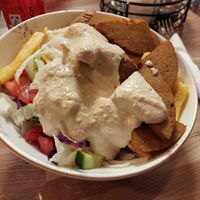 Seitan Döner Box (7.50€) at Öz Urfa Grill in Fulda