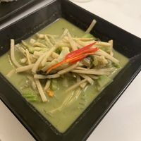 Green curry  at Yaimai in Pisa