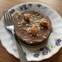 Veganes Nuss-Nougat-Törtchen  at Patisserie Kastner in Freiburg