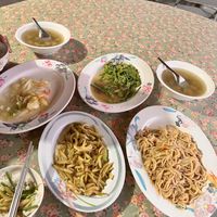 A selection of dishes we had from here. Our favourite is the stir-fried bamboo shoots  at Bamboo Shoots House - 竹筍之家 in Fenqihu