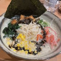 Soy milk ramen   at Goemon Ramen Bar in Brighton