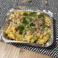 vegan Mac and cheese at Wild Leek in Halifax