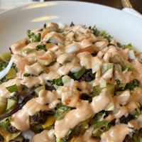 Mac burger nachos   at Wild Leek in Halifax