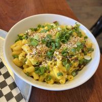 Mini mac & cheese, add broccoli and bacon  at Wild Leek in Halifax