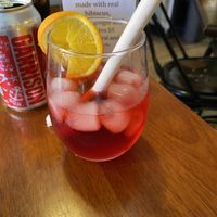 Hibiscus Iced Teaa  at Wild Leek in Halifax