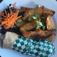 The donair...yum! at Wild Leek in Halifax