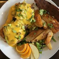 Yummy brunch dish...the daily benny. at Wild Leek in Halifax