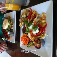 'Good Morning!' breakfast burrito made gluten free. at Wild Leek in Halifax