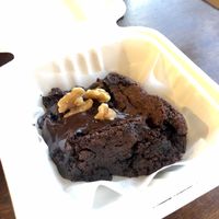 Gf brownie!! So yummy! at Wild Leek in Halifax