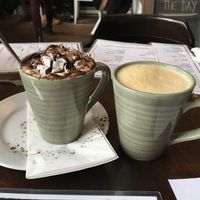Hot chocolate and wild tea at Wild Leek in Halifax
