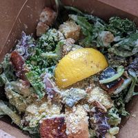 Kale ceasar at Wild Leek in Halifax