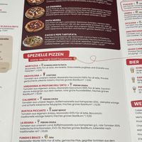 Menu  at Pizzeria Dirigì in Lido Di Jesolo