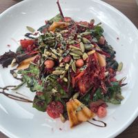 Quinoa Saladd  at Amura  in Bacalar