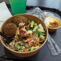 I got the bowl at House of Falafel in Farmington Hills