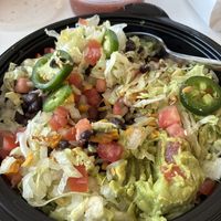  Vegan bowl with additional lg salsa   at Bravo Taco in Titusville