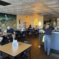 Dining  at grnd sqrl in Twentynine Palms