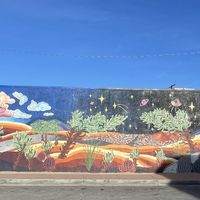 Mural  at grnd sqrl in Twentynine Palms