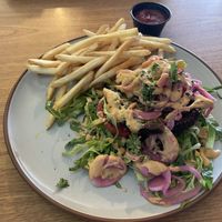 The Jalla- no bun, no cheese.  at grnd sqrl in Twentynine Palms