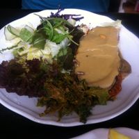 Raw lasagna at Raw in Helsingborg