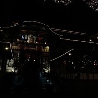 outside   at Yamashiro in Hollywood